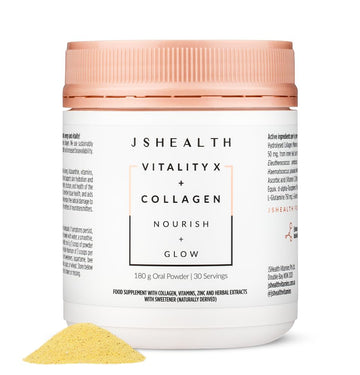 JSHealth Vitamins Vitality X + Collagen - Beauty Powder Supplement with Vitamins C & E JSHealth uk supplements