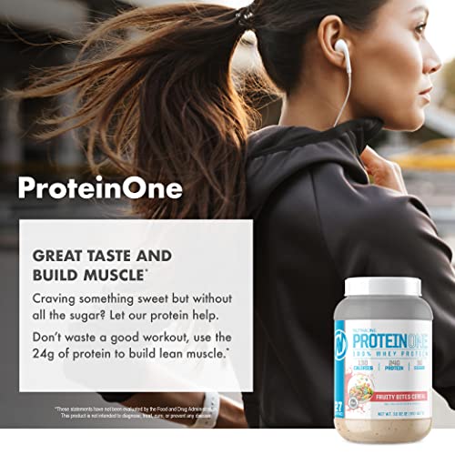 NutraOne ProteinOne Whey Protein Promote Recovery and Build Muscle with a Protein NutraOne uk supplements