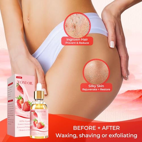 BASSI 2PCS Yoni Oil Organic Feminine Oil Vaginal Moisturizer - Ph Balance for Women - Feminine Deodorant BASSI uk supplements