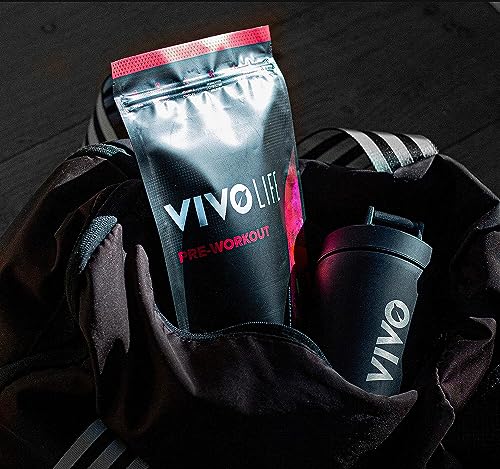 Vivo life - Pre-Workout Energy Drink Supplement, Improve Performance, Guarana Natural Vivo life uk supplements