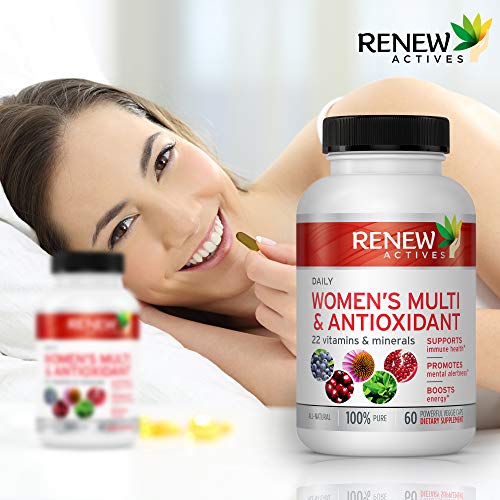 Renew Actives Women's Multi-Vitamin & Antioxidant: Daily Health Supplement for Woman Renew Actives uk supplements