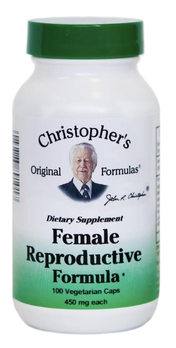 Dr. Christopher’s Female Health Bundle | Female Reproductive, Hormonal Changease & Wheat Germ Oil | 3-Bottle Herbal Support Pack | 100 Veg Capsules Each | USDA Organic Dietary Supplements Generic uk supplements