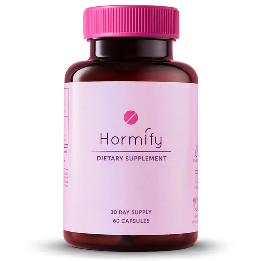 Women's Hormone Balance Supplement - Natural Support for Hormonal Balance, Energy Boost, Mood Swings, Hot Flashes, Menopausal Balance - 60 Capsules Hormify uk supplements