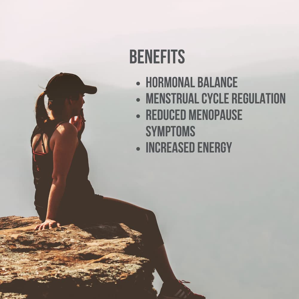 Re+Gen Nutrition Women's Hormone Balance Support, Supplement with Vitamin E, Dong Quai, and DIM 200mg with BioPerine, PMS, Hot Flashes, Mood Swings, Night Sweats Support, 60 Capsules, 2 Month Supply Re+Gen Nutrition uk supplements