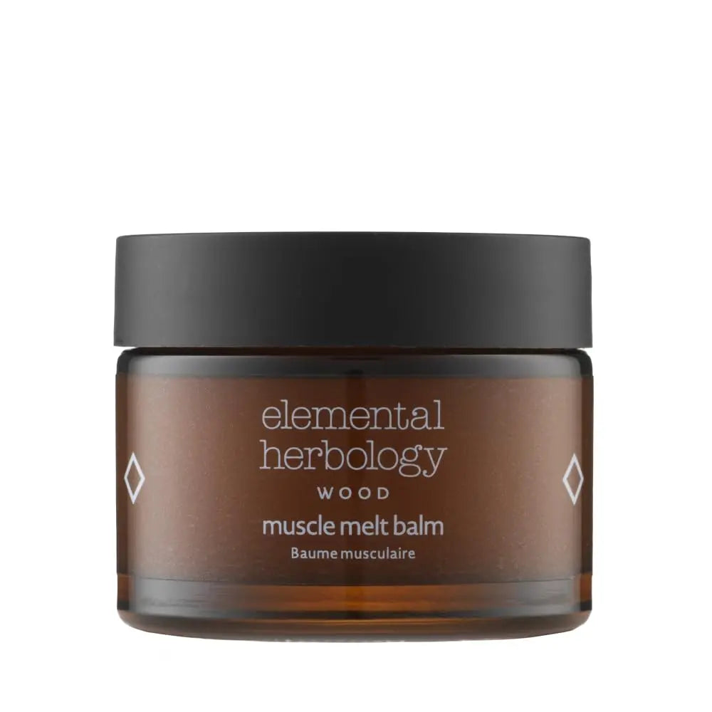 Elemental Herbology Muscle Melt Body Balm 1.7 fl oz – Warming with Ginger, Ho Wood & Turmeric – Comforting Botanical Treatment for Massage & Post-Activity Relaxation Elemental Herbology uk supplements