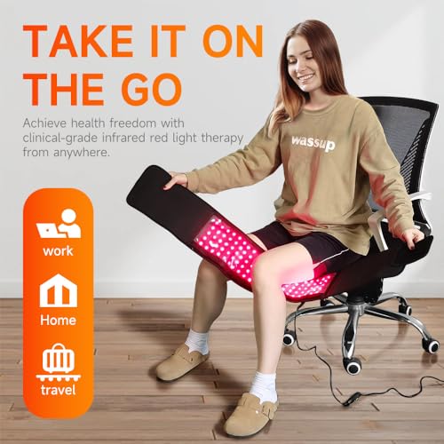 Bestqool Red Light Therapy Belt, Near Infrared Light Therapy & Red Light Therapy for Body Bestqool uk supplements