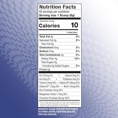 FIBER UP, Delicious Prebiotic Soluble Fiber Supplement, Very Berry Tea, 45 Servings. FIBER UP uk supplements
