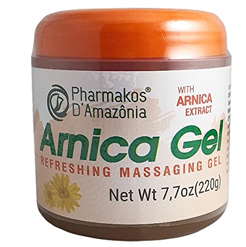 Pharmakos Arnica Gel Cream, Refreshing Massage Gel for Bruises, Swelling and Relief, 7.7 oz Pharmakos uk supplements