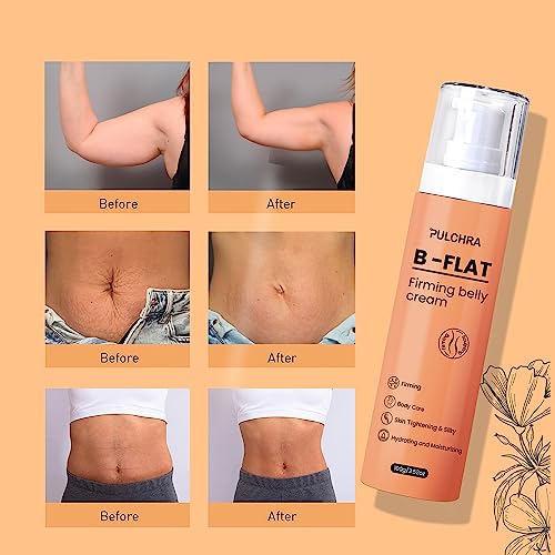 Pulchra B Flat Belly Firming Cream, Skin Tightening Cream for Cellulite, Firming and Tightening Pulchra uk supplements