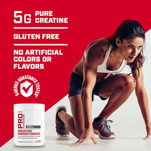 GNC Pro Performance Pro Performance Creatine Monohydrate - 50 Servings GNC uk supplements