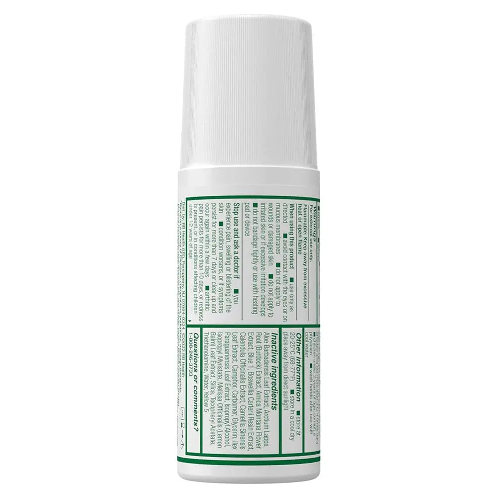 Biofreeze 13451 Roll-On Pain-Relieving Gel, 2.5 FL oz, Green Topical, Arthritis, Strains, Bruises, & Sprains (7.5 Fl Oz (Pack of 3), 3, Count) Biofreeze uk supplements