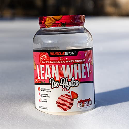 Musclesport Lean Whey Revolution™ Protein Powder - Whey Protein Isolate - Low Calorie Musclesport uk supplements