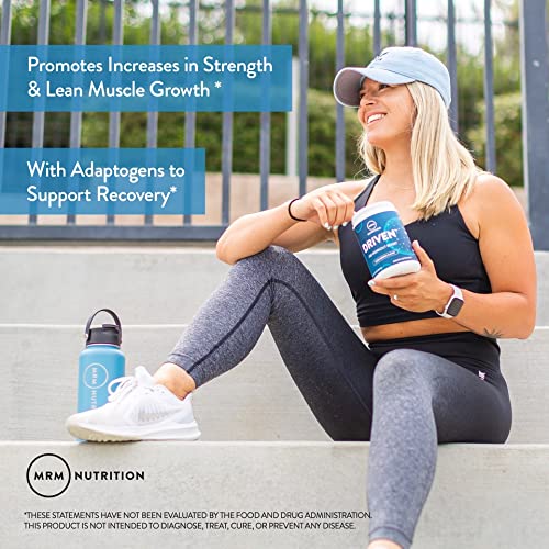 MRM Nutrition Driven Pre-Workout Powder | Mixed Berry Flavored | 125mg Caffeine | Pure MRM uk supplements