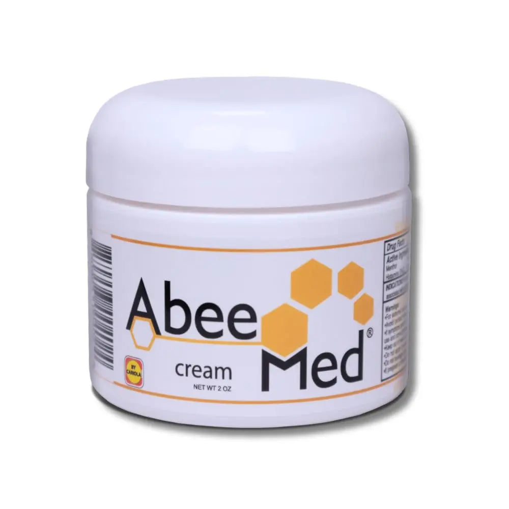 AbeeMed Cream Bee Venom Apitoxin for Aches - Menthol - Histamine DHCL - Bee Polen - Chamomile - Support for Neck and Backache - Supports Joint & Muscle Discomfort - Sprains, Bruises and Strains V2 ABEE MED uk supplements