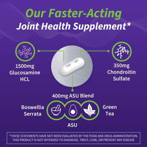 Cosamin ASU Joint Health Supplement – Advanced, Faster-Acting Formula, 90 Capsules Nutramax Laboratories uk supplements