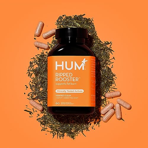 HUM Ripped Rooster - Natural Green Tea Supplement to Boost Metabolism, Control Cravings HUM uk supplements