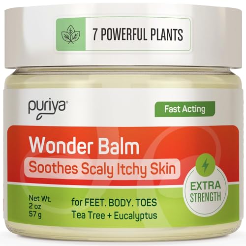Tea Tree Oil Balm , Extra Strength, Pair Well with Jock Itch Cream, Spray, Athletes Foot Puriya uk supplements