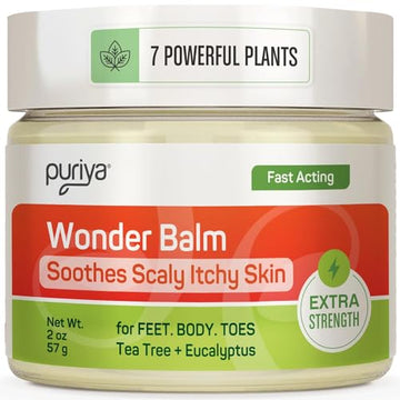 Tea Tree Oil Balm , Extra Strength, Pair Well with Jock Itch Cream, Spray, Athletes Foot Puriya uk supplements
