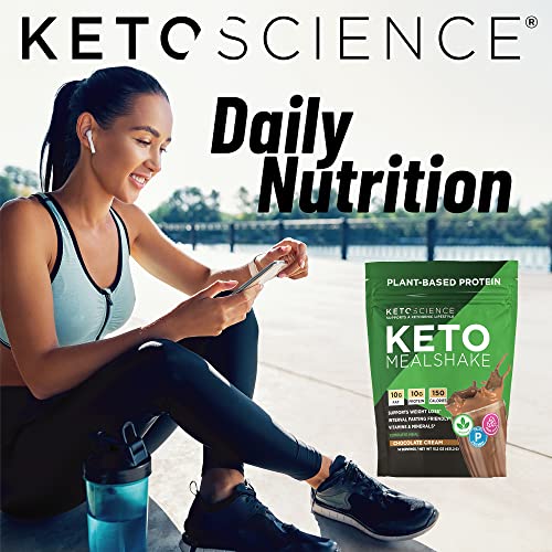 Keto Science Plant Based Protein, Keto Meal Shake, Supports Weight Management Keto Science uk supplements