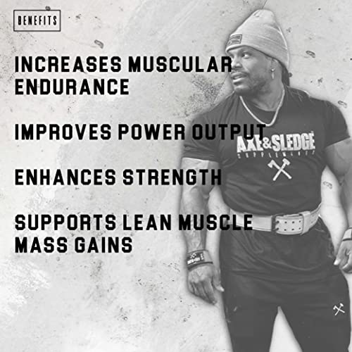 Axe & Sledge Supplements Beta Alanine Basics Powder, Supports Endurance, Performance Axe & Sledge uk supplements