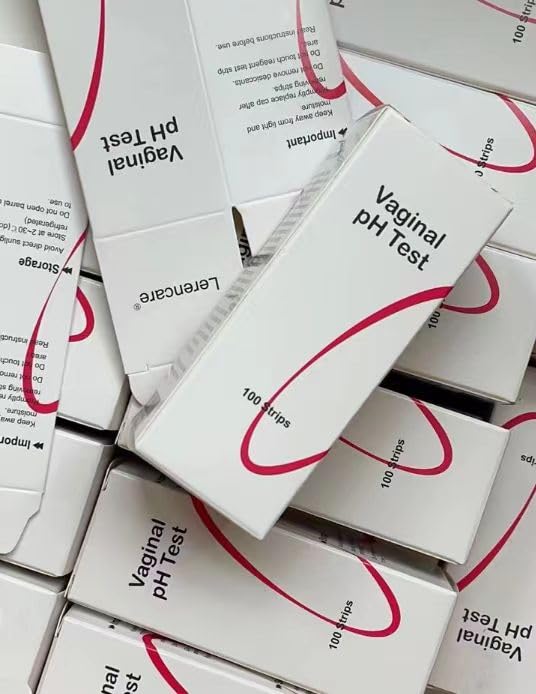 Vaginal pH Test -100 Strips BV Test Kit at Home for Women Feminine pH Test, Value Pack Monitor My Store uk supplements