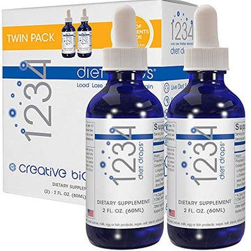 Creative Bioscience 1234 Diet Drops for Women & Men - Diet Drops for Weight Management Creative Bioscience uk supplements