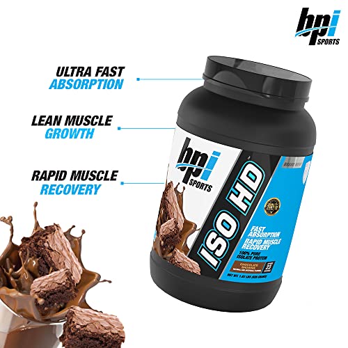 BPI Sports Iso Hd – 100% Whey Protein isolates – Muscle Growth, Recovery, Weight Loss, BPI Sports uk supplements