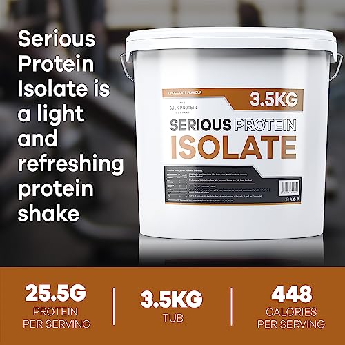 The Bulk Protein Company, Serious Protein Isolate – 3.5kg – Whey Protein Iso The Bulk Protein Company uk supplements