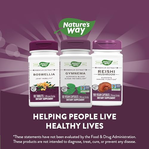 Nature's Way Gymnema Capsules, 500 mg per serving, 60 Count Nature's Way uk supplements