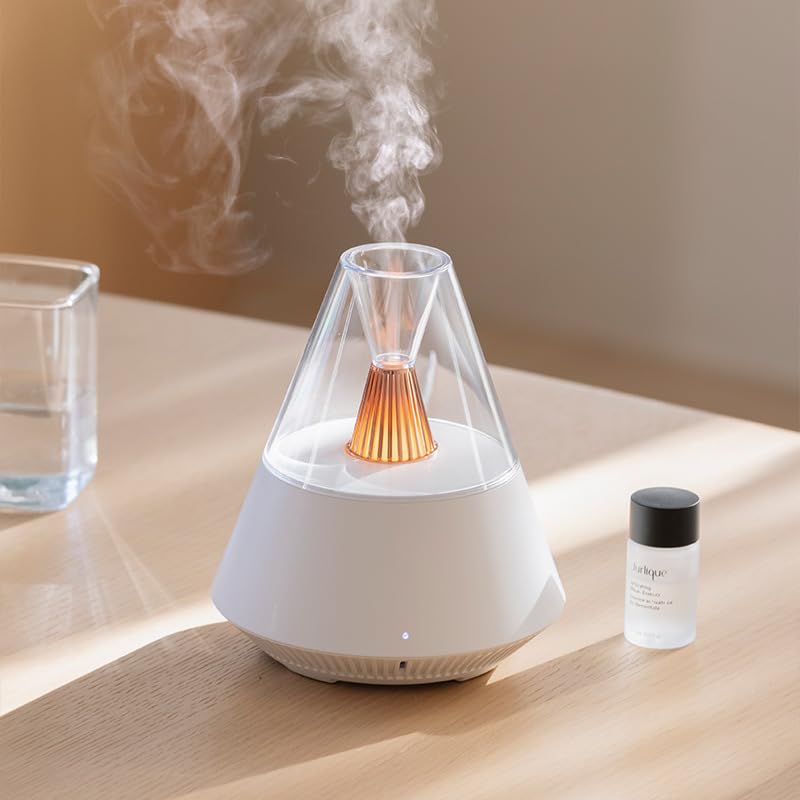 TriPro Essential Oils Aroma Diffuser,Portable Humidifier with Cool Mist and Warm Light Effect,Remote Control TriProC uk supplements