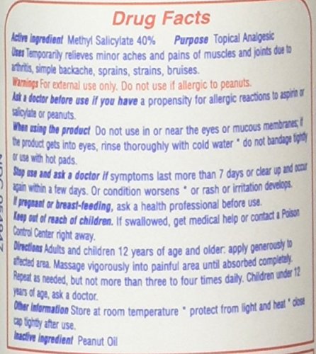 Ringmaster Rubbing Oil – 4 oz Massage Oil for Pain Relief and Muscle Recovery – Warming, Fast Absorbing, Non-Greasy Formula for Sore Muscles and Joint Comfort Ringmaster Rubbing Oil uk supplements