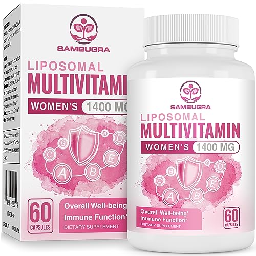 Liposomal Multivitamin for Women 1400MG - Womens Daily Multi Vitamins Supplements Sambugra uk supplements