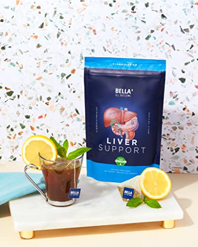 Bella All Natural Liver Detox Drink - Liver Cleanse Detox & Repair Tea with Blessed Thistle Bella All Natural uk supplements