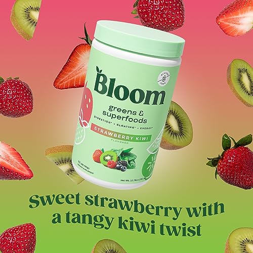 Bloom Nutrition Greens and Superfoods Powder for Digestive Health, Greens Powder Bloom Nutrition uk supplements