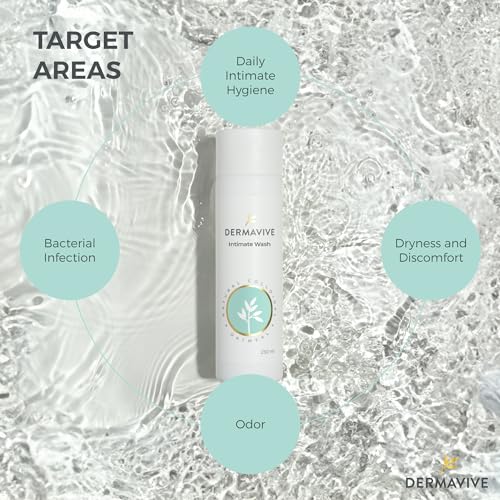 Dermavive Intimate Wash, Gentle Feminine Cleanser for Women, Soap-Free Feminine Hygiene Wash Dermavive uk supplements