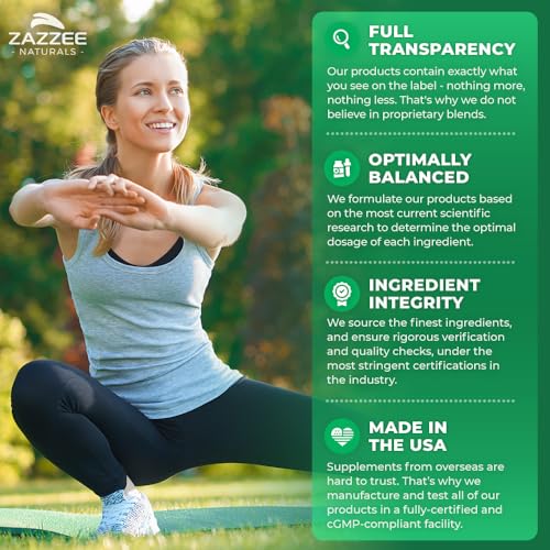 Zazzee Extra Strength Mullein 10:1 Extract, 3000 mg Strength, 120 Vegan Capsules Zazzee uk supplements