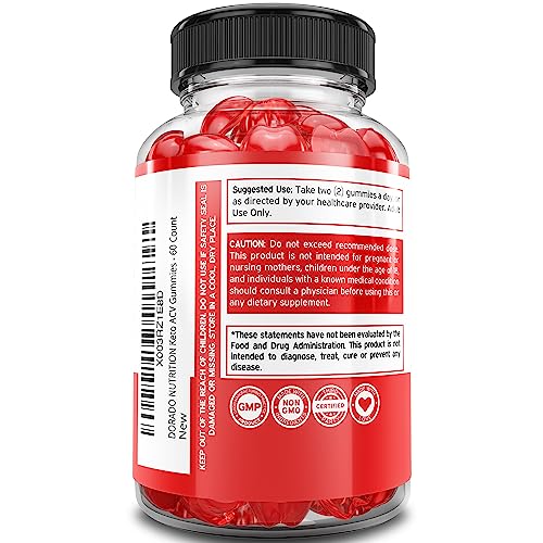 Keto ACV Gummies for Weight Management Advanced Formula (1000mg Per Serving) DORADO NUTRITION uk supplements