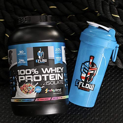 eFlow Nutrition 100% Whey Protein Isolate - Gluten & Lactose-Free Digestive Enzymes eFlow Nutrition uk supplements