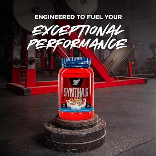 BSN SYNTHA-6 Whey Protein Powder with Micellar Casein, Milk Isolate, Fruity Cereal BSN uk supplements