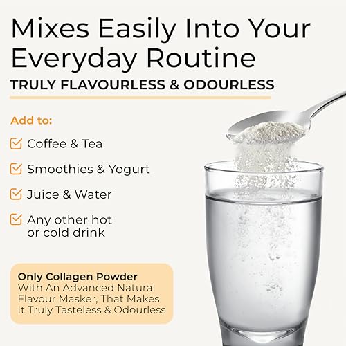 Marine Collagen Powder for Women - Marine Collagen with Hyaluronic Acid, Vitamin C Inspiriko uk supplements