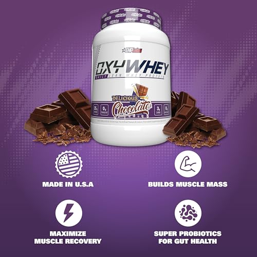 EHPlabs OxyWhey Whey Protein Isolate Powder - 25g of Whey Isolate Protein Powder EHP Labs uk supplements