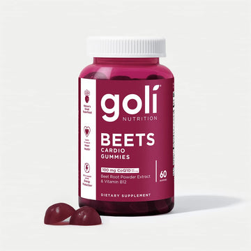 Goli Nutritional Supplement, Beets Cardio Gummy - 60 Count - CoQ10 & Beet Root Extract Goli uk supplements