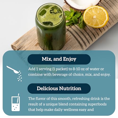 Organifi: GO Packs - Green Juice - Organic Superfood Supplement Powder - 15 Servings Organifi uk supplements