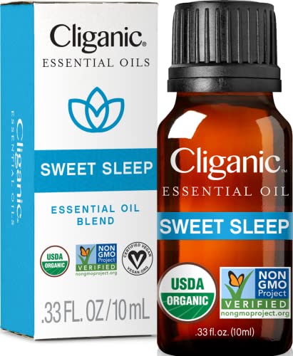 Cliganic Organic Essential Oils Sweet Sleep Blend Cliganic uk supplements