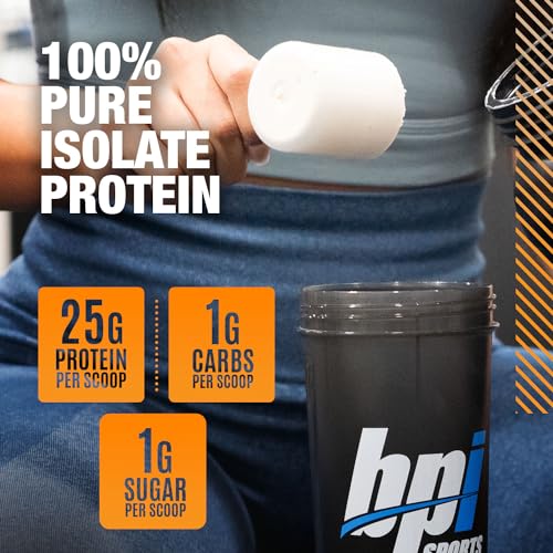 BPI Sports ISO HD Isolate Protein Vanilla Cookie, 76.8 oz - 69 Servings BPI Sports uk supplements