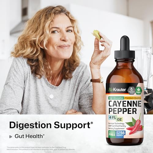 MAUWE HERBS Cayenne Pepper Supplement - Organic Cayenne Pepper Tincture MAUWE HERBS uk supplements