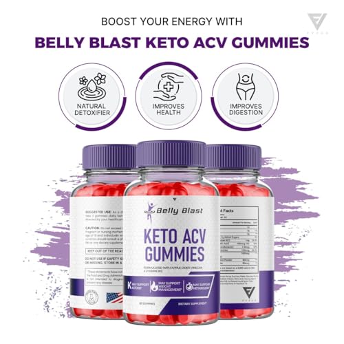(3 Pack) Belly Blast Keto ACV Gummies, Belly Blast Keto + ACV Gummies Advanced Weight Fyvus uk supplements