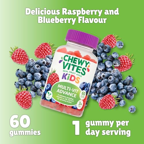 Chewy Vites Kids Multivitamin Advance 60 Gummy Vitamins | 11 Essential Nutrients CHEWY VITES uk supplements